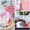 1/2 LB Crinkle Cut Paper Shred Filler, Crinkled Shredded Paper for Gift Box, pink Crinkle Paper for Gift Wrapping